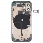 Battery Back Cover (s Boční Keys & Card Tray & Power + Volume Flex Cable & Wireless nabíjecí modul) pro iPhone 11 Pro (Green)