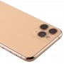 Battery Back Cover (with Side Keys & Card Tray & Power + Volume Flex Cable & Wireless Charging Module) for iPhone 11 Pro(Gold)