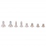 Complete Set Screws and Bolts for iPhone 11 Pro (White)