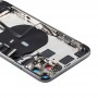 Battery Back Cover събрание (с Странични Keys & Power бутон + Volume Button Flex Cable & Wireless зареждане Модул & Motor & порта за зареждане и високоговорител & Card Tray & Камера капачка на обектива) за iPhone 11 Pro (сиво)