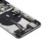 Battery Back Cover събрание (с Странични Keys & Power бутон + Volume Button Flex Cable & Wireless зареждане Модул & Motor & порта за зареждане и високоговорител & Card Tray & Камера капачка на обектива) за iPhone 11 Pro (сиво)