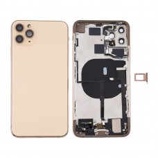 Battery Back Cover Assembly (with Side Keys & Power Button + Volume Button Flex Cable & Wireless Charging Module & Motor & Charging Port & L 