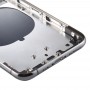 Zurück Gehäusedeckel mit SIM-Kartenfach & Seitentasten und Kamera-Objektiv für iPhone 11 Pro (grau)