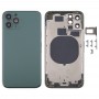 Back Housing Cover with SIM Card Tray & Side  keys & Camera Lens for iPhone 11 Pro Max(Green)