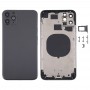 Zurück Gehäusedeckel mit SIM-Kartenfach & Seitentasten und Kamera-Objektiv für iPhone 11 Pro Max (Gray)
