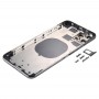 Задняя крышка Корпус с SIM-карты лоток и боковые клавиши и объектива камеры для iPhone 11 Pro Max (серый)