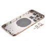 Zurück Gehäusedeckel mit SIM-Kartenfach & Seitentasten und Kamera-Objektiv für iPhone 11 Pro Max (Gold)
