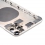 Задня кришка Корпус з SIM-карти лоток і бічні клавіші і об'єктива камери для iPhone 11 Pro Max (Silver)