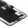 מסך LCD Hard OLED חומר Digitizer מלא עצרת עבור iPhone XS (שחור)