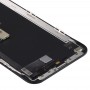 Hard OLED მასალები LCD ეკრანზე და Digitizer სრული ასამბლეის for iPhone XS (Black)