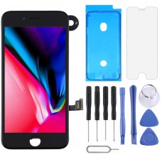 LCD Screen and Digitizer Full Assembly include Front Camera for iPhone 8 (Black) 