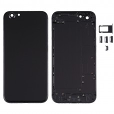Back Housing Cover with Appearance Imitation of iPSE 2020 for iPhone 6s(Black) 