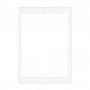 עדשת Outer Glass מסך קדמי עבור iPad Air 2 / A1567 / A1566 (לבן)