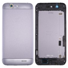 Para Huawei Ascend G7 batería cubierta trasera (gris) 