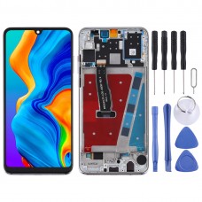 LCD Screen and Digitizer Full Assembly with Frame for Huawei P30 Lite / Nova 4e (RAM 6G / High Version) (White)