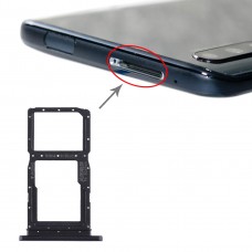 SIM-kort fack + SIM-kort fack / Micro SD-kort fack för Huawei Honor 9X / Honor 9X Pro (mörkblå)