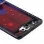LCD-näyttö ja digitoiva edustajiston Frame Huawei Mate 20 (sininen)