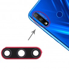 Камера капачка на обектива за Huawei Honor 9X (червен)