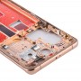Original Middle Frame Bezel Plate ერთად გვერდითი Keys for Huawei P40 Pro (Gold)