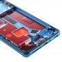 Original Middle Frame Bezel Plate ერთად გვერდითი Keys for Huawei P40 Pro (Blue)