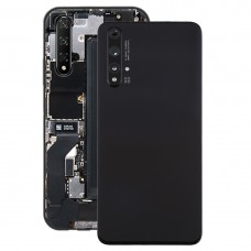 Оригинална батерия корица с камера капачка на обектива за Huawei Нова 5T (черен)