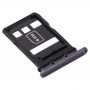 SIM karta Tray + NM Card Tray pro Huawei P40 (černá)