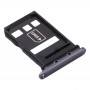 SIM karta Tray + NM Card Tray pro Huawei P40 (černá)