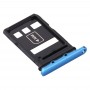 SIM karta Tray + NM Card Tray pro Huawei P40 (modré)