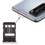 SIM kártya tálca + NM kártyarésnél Huawei P40 (ezüst)