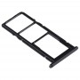 SIM karta Tray + SIM karta zásobník + Micro SD Card Tray pro Huawei Enjoy 10e / Honor Play 9A (Black)