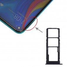 SIM ბარათის Tray + SIM ბარათის Tray + Micro SD Card Tray for Huawei იხალისეთ 10 / ღირსების Play 3 (Black)