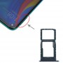 Slot per scheda SIM + Slot per scheda SIM / Micro SD vassoio di carta per Huawei Godetevi 10 Plus (verde)
