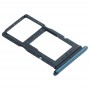 Slot per scheda SIM + Slot per scheda SIM / Micro SD vassoio di carta per Huawei Godetevi 10 Plus (verde)