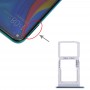 SIM картата тава + SIM Card Tray / Micro SD карта тава за Huawei Насладете 10 Plus (син)