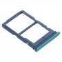 SIM-Karten-Behälter + NM Karten-Behälter für Huawei 10s Genießen / Honor Spielen 4T Pro (Grün)