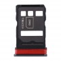 SIM Card Tray + SIM Card Tray for Huawei Nova 6 / Honor V30 Pro / Honor V30 (Black)
