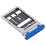 La bandeja de tarjeta SIM bandeja de tarjeta SIM + para Huawei Nova 6 / del a V30 Pro / V30 honor (azul oscuro)