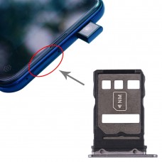 SIM karta Tray + NM Card Tray pro Huawei Mate 30 (Black)