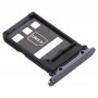 SIM Card Tray + NM Card Tray for Huawei Mate 30 (Black)