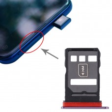 SIM Card Tray + NM Card Tray for Huawei Mate 30 (Purple)