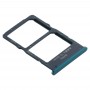 SIM Card Tray + NM Card Tray for Huawei Nova 6 SE (Green)