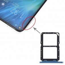 Slot per scheda SIM + SIM vassoio di carta per Huawei Honor 20S (blu scuro)