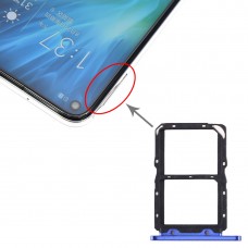 SIM ბარათის Tray + SIM ბარათის უჯრა Huawei Honor 20-იან წლებში (Blue)
