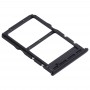 SIM karta Tray + NM Card Tray pro Huawei Nova 5Z / Nova 5i Pro (Black)