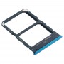 Slot per scheda SIM + NM vassoio di carta per Huawei Nova 5Z / Nova 5i Pro (Verde)