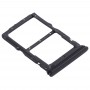 SIM ბარათის Tray + NM Card Tray for Huawei Honor 30S / Nova 7 SE (Black)