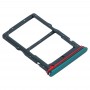 Slot per scheda SIM + NM vassoio di carta per Huawei Honor 30S / Nova 7 SE (verde)