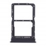 SIM-Karten-Behälter + NM Karten-Behälter für Huawei Honor 20 Lite (schwarz)