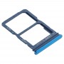 SIM-Karten-Behälter + NM Karten-Behälter für Huawei Honor 20 Lite (blau)