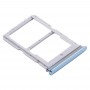 SIM Card Tray + NM Card Tray for Huawei Honor 20 Lite (Baby Blue)